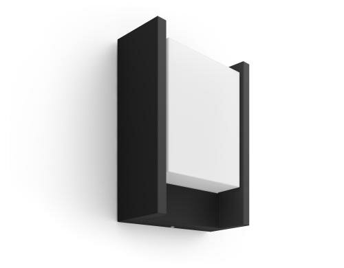 Philips Hue Wandleuchte Fuzo bk 15W, 1150lm, 2700K schwarz