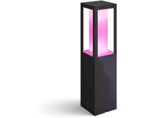 Philips Hue Sockelleuchte Impress bk 16W, 1200lm, 2200-6500K, schwarz