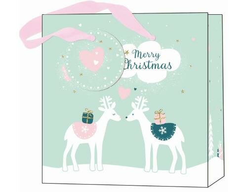 Edition Gollong Geschenktasche 15x15cm Merry Christmas