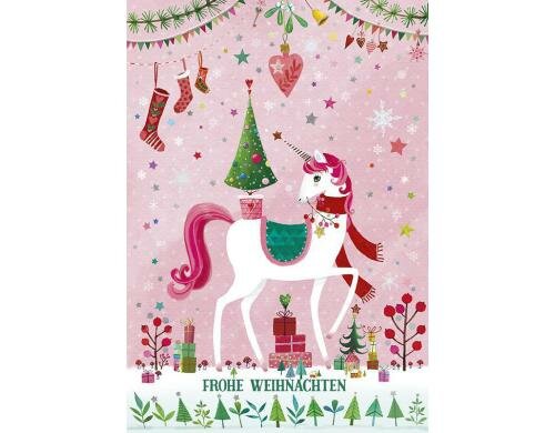Edition Gollong Weihnachtskarte 125x185mm Frohe Weihnachten / Mila Marqui