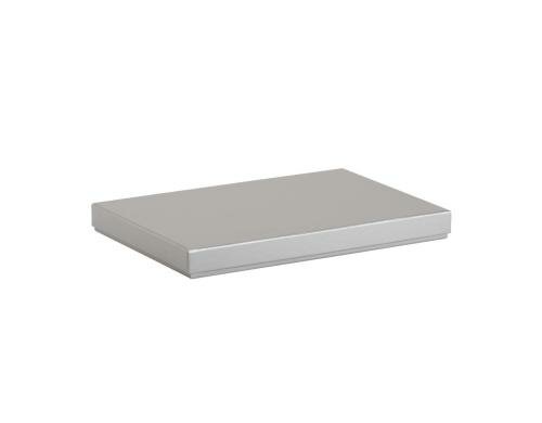 Rössler Geschenkbox 225x335x30mm Silber Metallic