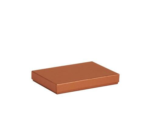 Rössler Geschenkbox 155x215x30mm Kupfer Metallic