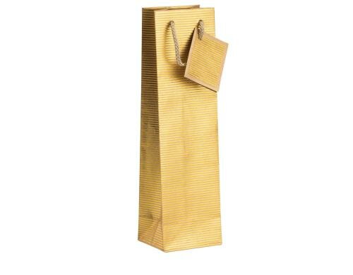 Rössler Flaschentasche Golden Stripes 120x350x85mm