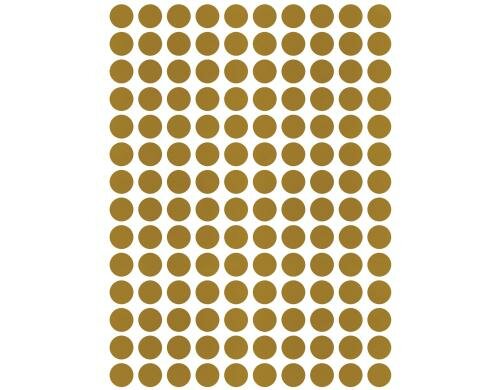 Wandtattoo 18x24cm Little Dots Gold (140Punkte)