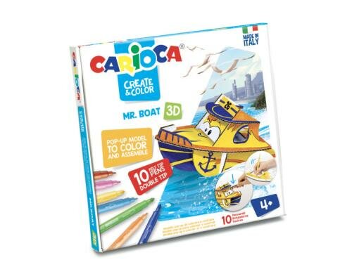 Carioca Create&Color Set Mr. Boat 3D