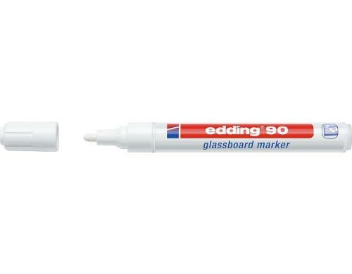 Edding Glassboardmarker 90 weiss 2-3mm Rundspitze