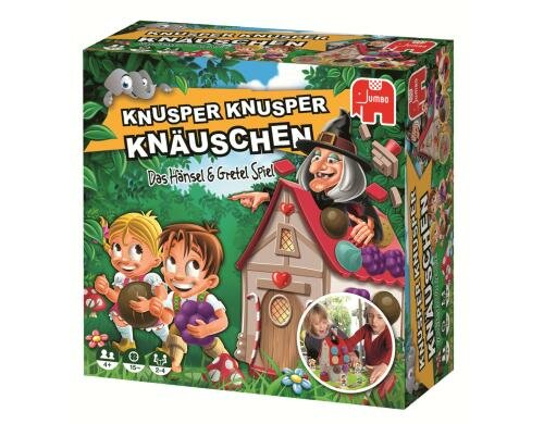Jumbo Knusper Knusper Knäuschen Alter: 4+, für 2-4 Spieler