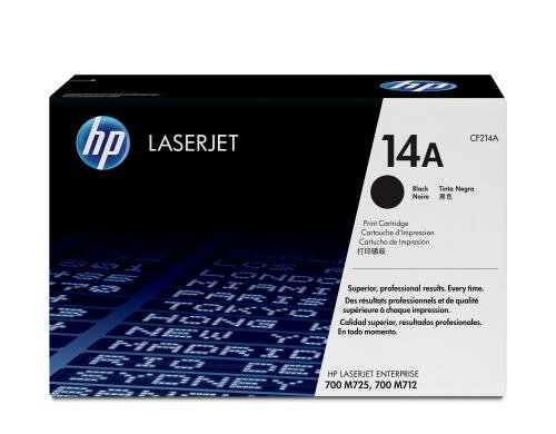 HP Toner 14A - Black (CF214A) Seitenkapazität ~ 10000 Seiten