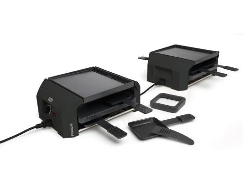 Stöckli Pizzagrill FourFour Set Pizza, Grill, Raclette, 870 Watt, 8 Pers