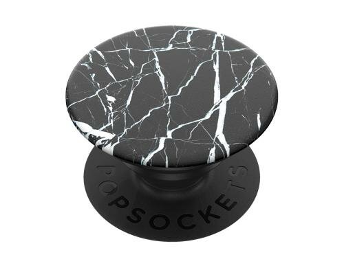 PopSockets Black Marble Finger Griff Halterung