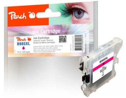 Peach Tinte Brother LC-985m XL M 8.1ml, 690 Seiten