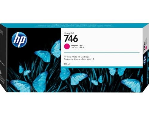 HP Tinte Nr. 746 Magenta (P2V78A) 300 ml