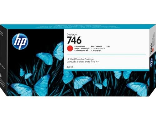 HP Tinte Nr. 746 Chromatic Red (P2V81A) 300 ml