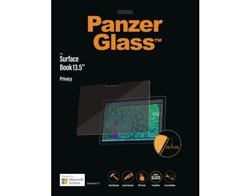 Panzerglass Displayschutz Privacy für Microsoft Surface Book 13.5
