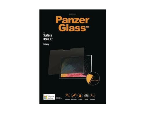 Panzerglass Displayschutz Privacy für Microsoft Surface Book 2 15