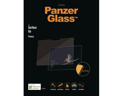Panzerglass Displayschutz Privacy für Microsoft Surface Go