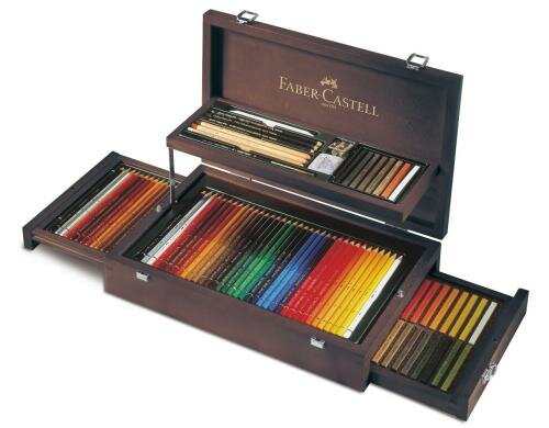 Faber-Castell Art & Graphic Holzkoffer Collection