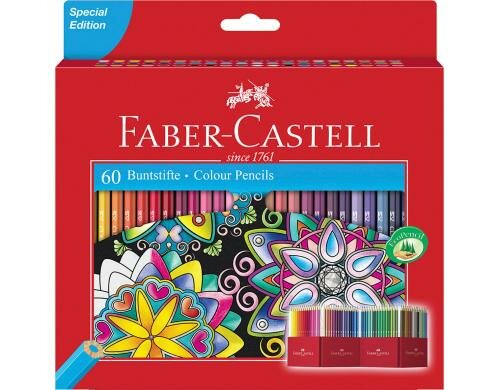 Faber-Castell Farbstifte Classic Colours 60er Kartonetui