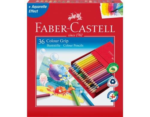 Faber-Castell Colour Grip 36er Atelier Box