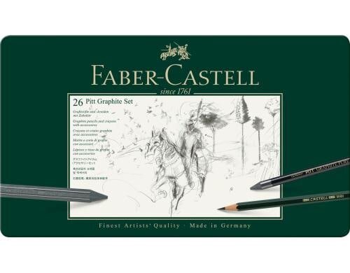 Faber-Castell PITT Graphit-Set 26er Metalletui