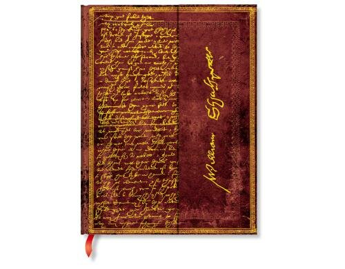 Paperblanks fasz. Handschriften Notizbuch Shakespeare, SireThomasMore, Ultra, liniert