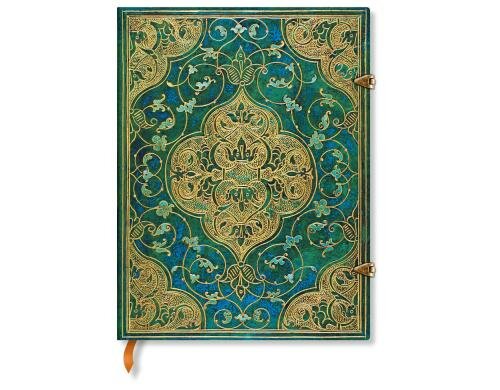 Paperblanks Chroniken in Türkis Notizbuch Ultra, liniert