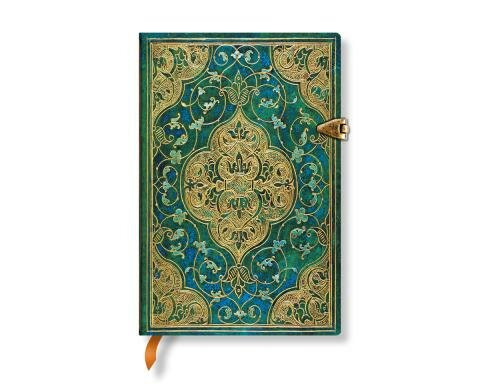 Paperblanks Chroniken in Türkis Notizbuch Mini, blanko