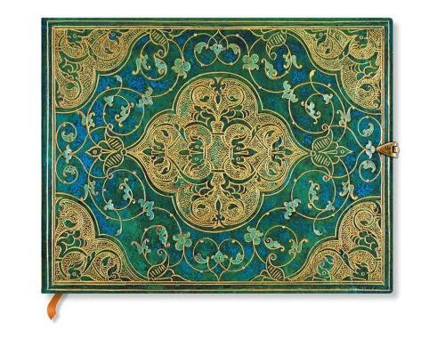 Paperblanks Chroniken in Türkis Notizbuch Gästebuch, unliniert