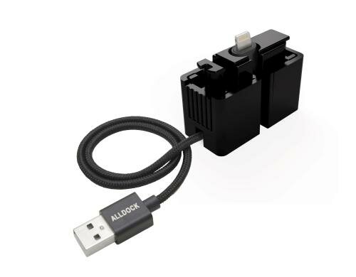 Alldock Adapter ClickIn Lightning - USB passend zu allen Alldock 3.0