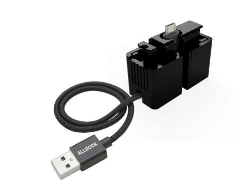 Alldock Adapter ClickIn Micro USB - USB passend zu allen Alldock 3.0