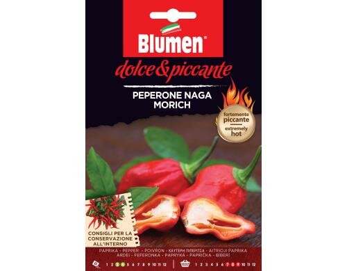 Blumen Paprika Naga Morich 0.08 g
