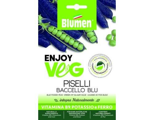 Blumen Erbse blaue Hülse (Pisum) 50 g