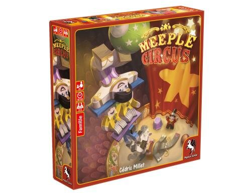 Meeple Circus Alter: 8+, für 2-5 Spieler