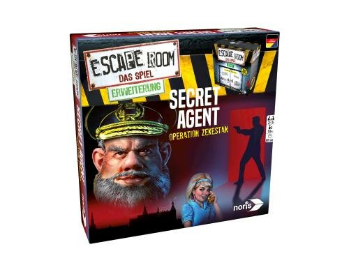 Escape Room Secret Agent Alter: 16+, für 2-5 Spieler