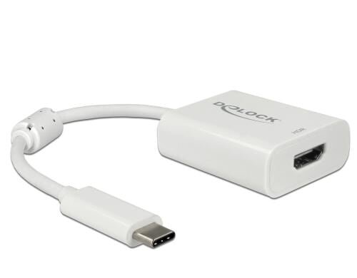 Monitoradapter USB Typ-C zu HDMI 4K bis 60Hz, HDR, DP Alternate Mode, 10cm