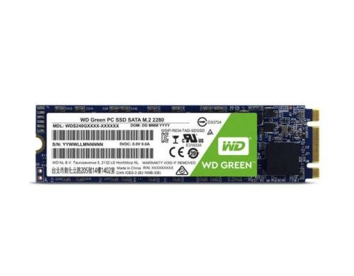SSD WD Green PC 3D, 480GB, M.2 2280 SATA3, lesen 545, schreiben 465, M.2 2280