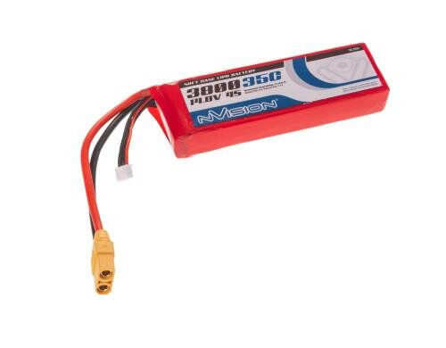 nVision LiPo-Akku 14.8V 3800mAh 35C XT90 142x44x26mm 310g