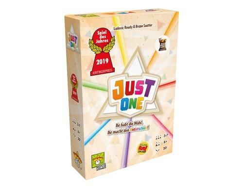 Just One Alter: 8+, für 3-7 Spieler