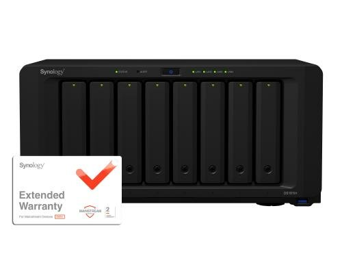 Synology DS1819+, 8-bay NAS (KIT) inkl. 2 Jahre Garantie Erweiterung
