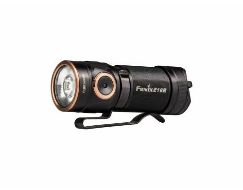 Fenix E18R, schwarz, max. 750lm, 136m Reichweite