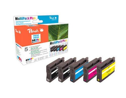 Peach Tinte HP Nr. 932/933 Multpack+ 1x bk 16ml, 1x  c, m, y 8.5ml, 1x bk grat