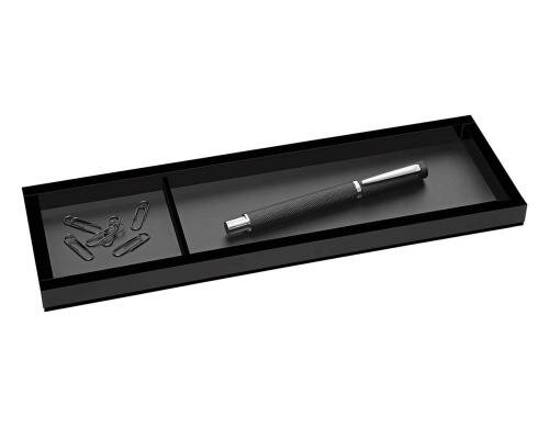 WEDO Stifte-Schale Black Office aus Acryl, 2 Fächer