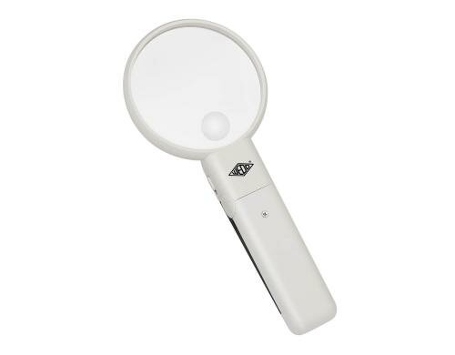 WEDO LED-Handlupe mit ausklappbarem Standfuss