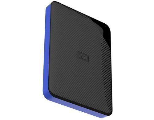 WD Gaming Drive PS4 2TB, Schwarz-Blau USB3.0 Micro-B / 2.5, 12.8 mm / für PS 4