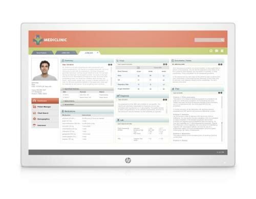HP Healthcare Edition HC241p 24 WUXGA 16:1,AHVA,1920x1200,DP,HDMI,VGA,USB,noStand