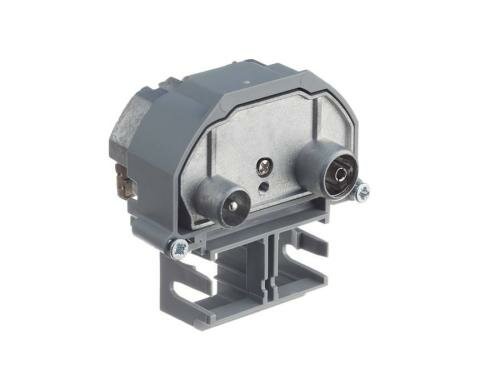 Multimediadose R&M IEC-M/F 11dB 2-Loch einsatz