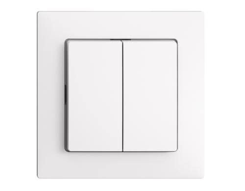 UP-Schalter EDIZIOdue 1/3+3/1P Einsatz weiss