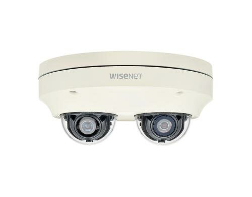 Hanwha Netzwerkkamera PNM-7000VD Outdoor, 2x2MP, IP66, IK10, ohne Objektive