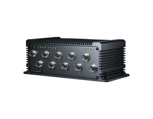 Hanwha POE Switch SPN-10080PM 8Port POE Switch, 64W POE Budget, M12