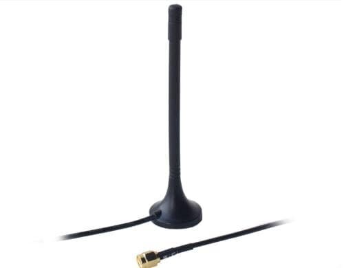 Teltonika 003R-00287: WLAN-Antenne SMA Anschluss, 1.5m Kabel, 2dBi, Magnetisch